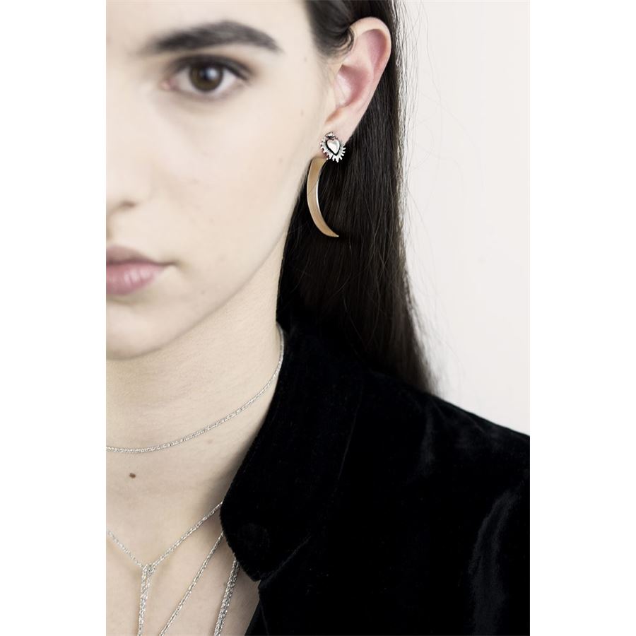 'Sacred heart' hook earrings CUORE SACRO | OR UNCARG
